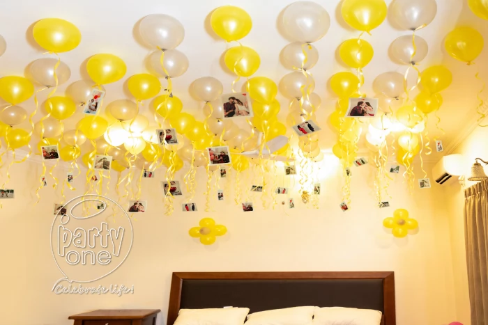 balloon ceiling decoration ideas